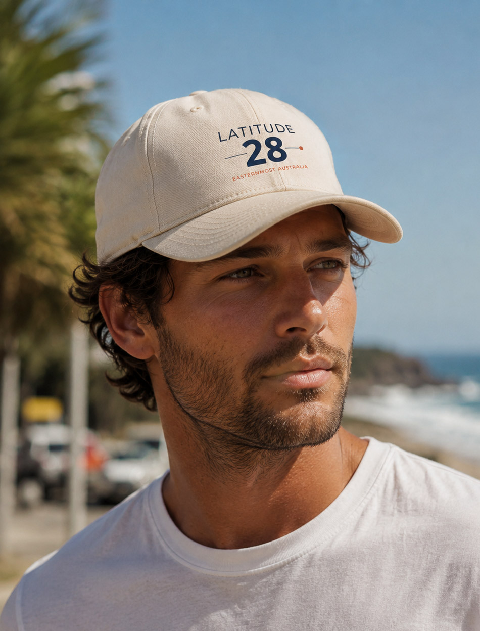Baseball cap, natural